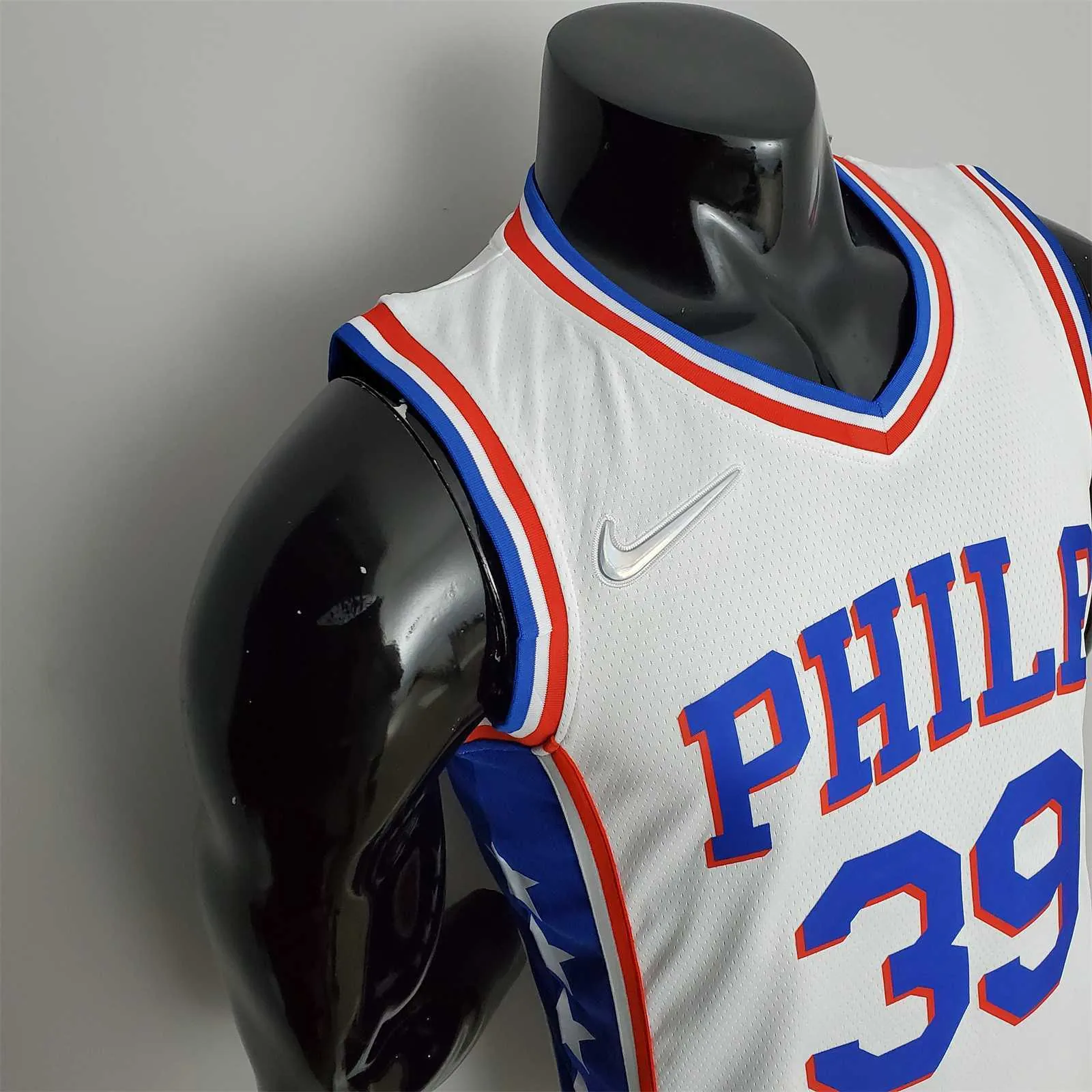 75th Anniversary Philadelphia 76ers HOWARD#39 White NBA Jersey 5