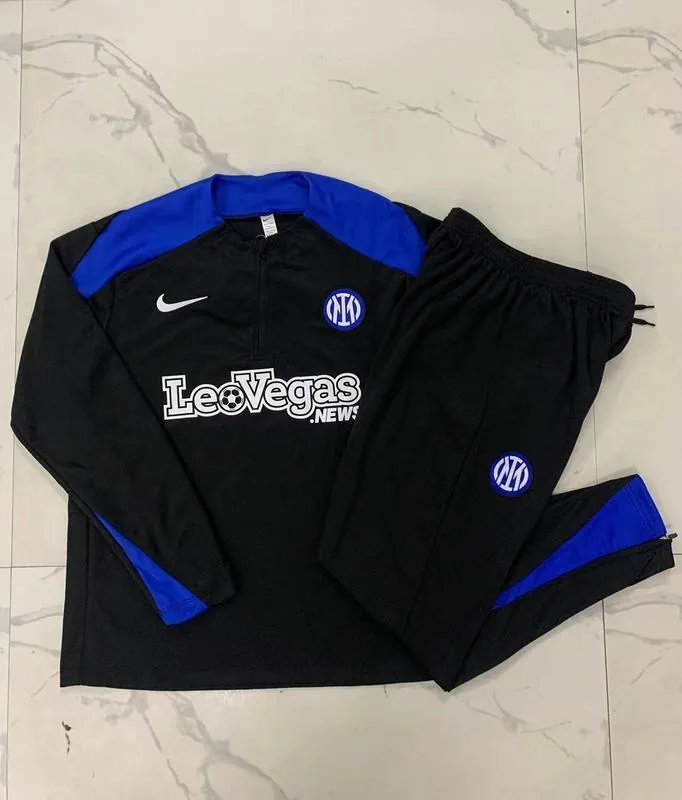 24-25 Inter Milan Long Sleeve Training Suit Football Shirts 2