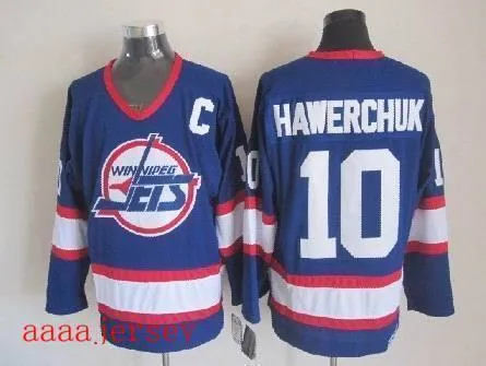Winnipeg Jets retro ice hockey jersey M-3XL 温尼伯喷气机队复古冰球服 1