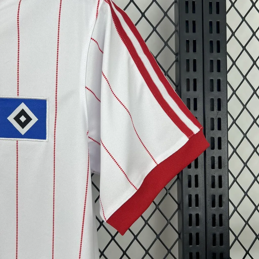 83-84 Hamburger SV Home Retro Kit Vintage Shirt AAAAJersey Yupoo 5
