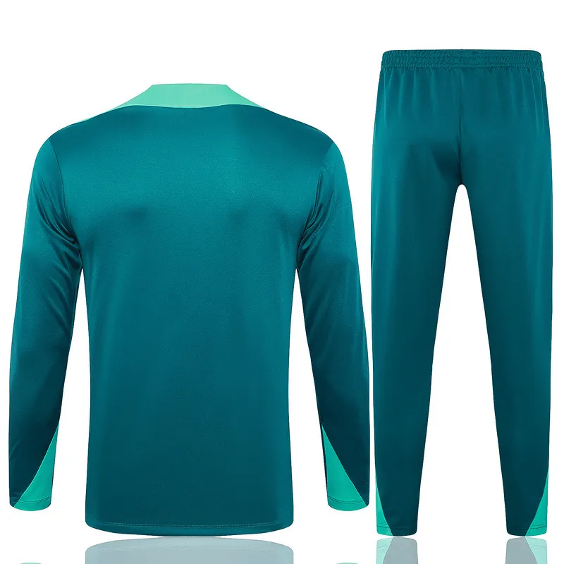 2024 Portugal Long Sleeve Training Suit Football Shirts 1