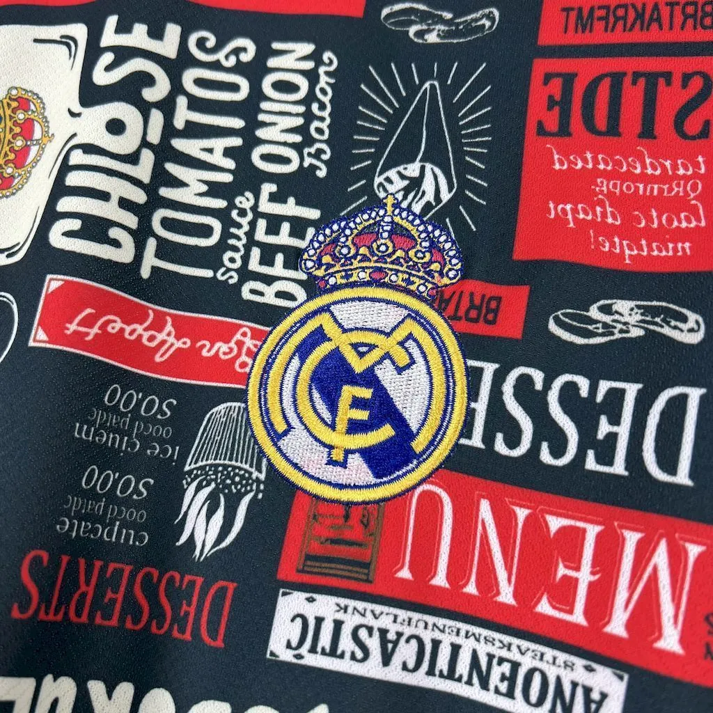 25-26 Real Madrid Graffiti Cricket Special Edition Shirt Football Apparels AAAAJersey Supply Yu 2