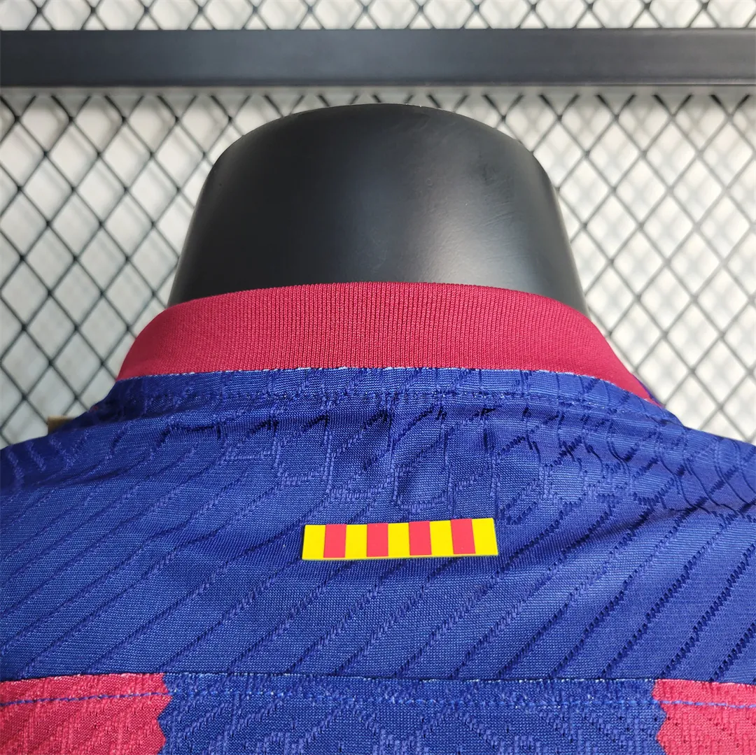 23-24 Barcelona home player version Long Sleeve 5