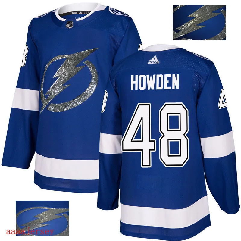 2018 Tampa Bay Lightning ice hockey jersey M-3XL 坦帕湾闪电队时尚亮片款冰球服 14
