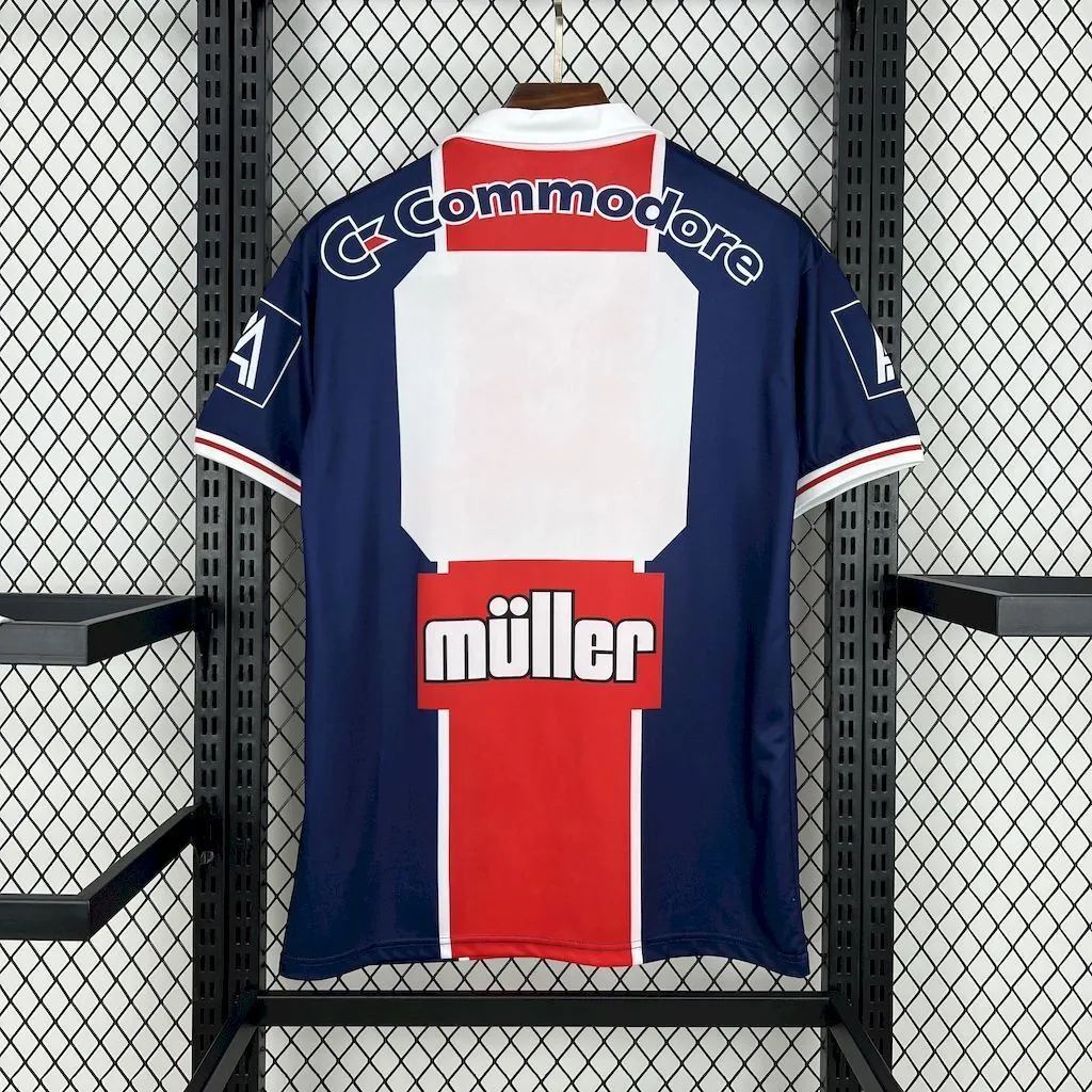 91-92 PSG Home Retro Kit Vintage Shirt AAAAJersey Supplier Yupoo 1