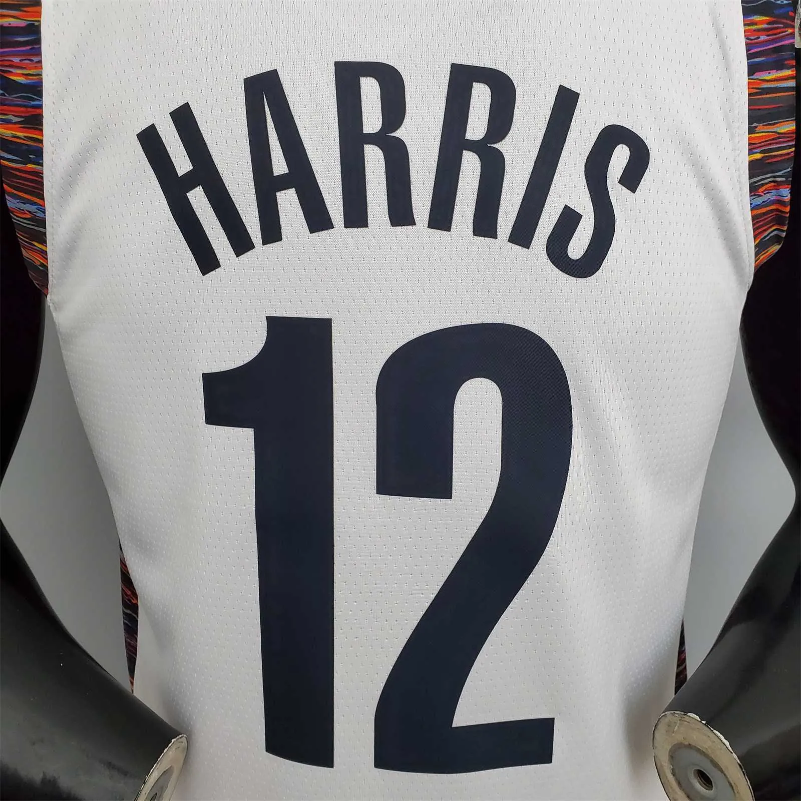 harris#12 Brooklyn Nets City version White 4