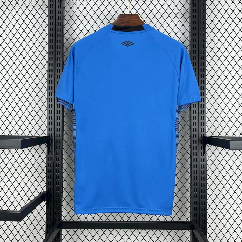 25-26 Santos Blue Goalkeeper Kit Football T-Shirt AAAAJersey Supply Yupoo 3