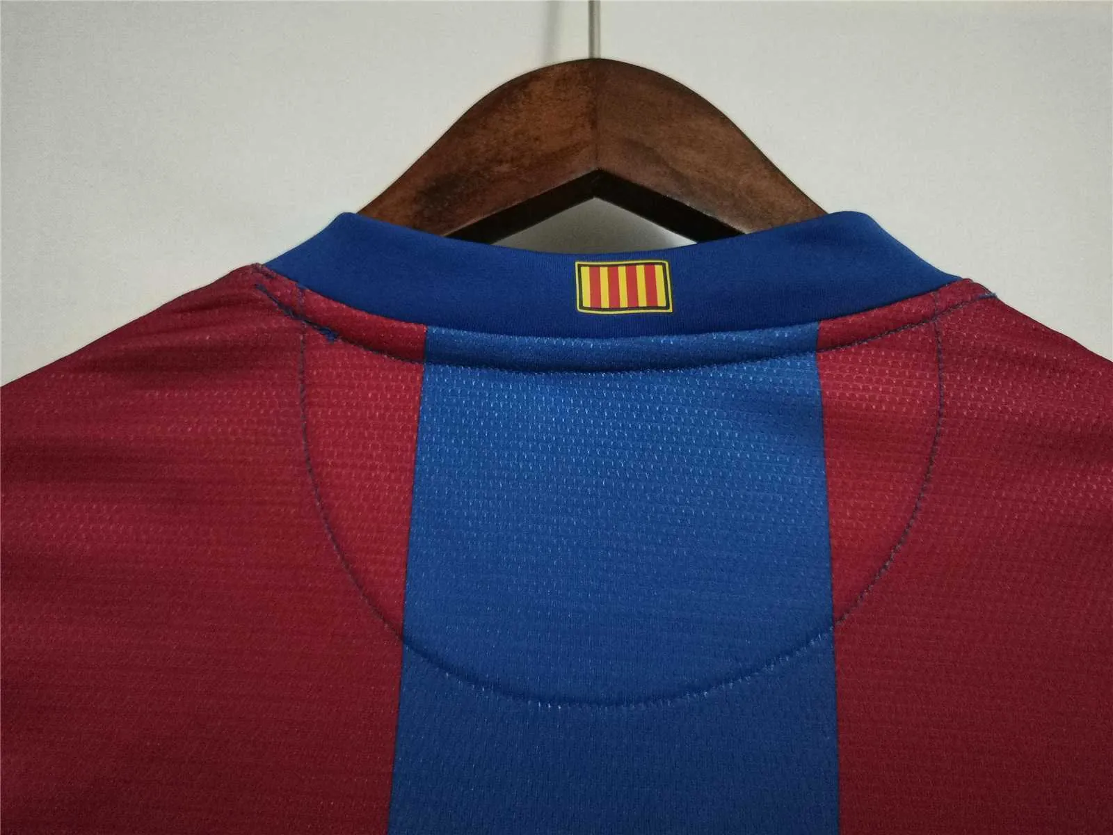 07-08 Barcelona home long sleeves 7