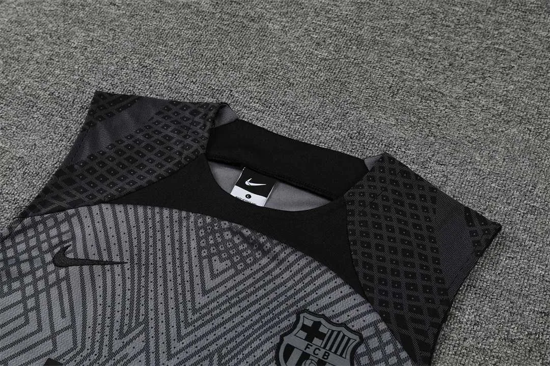22-23 Barcelona vest training suit kit grey 15