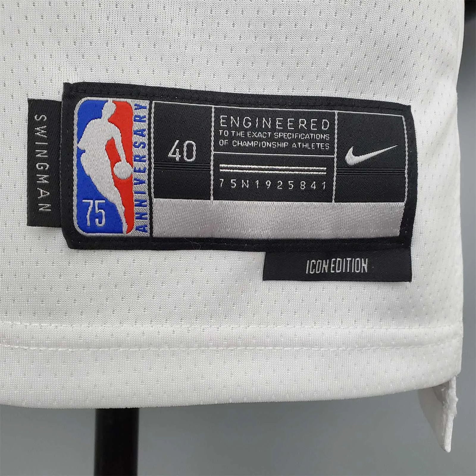 75th Anniversary CARUSO#6 Bulls White 2