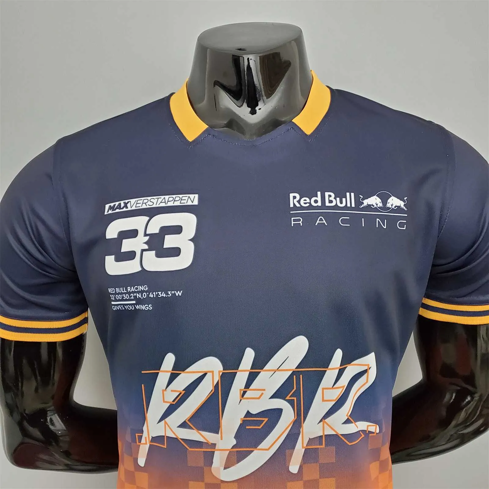 F1 Formula One racing suit 2021 Red Bull T-shirt 8