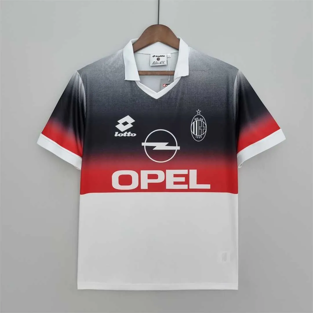95-96 AC Milan training suit blackwhite 8