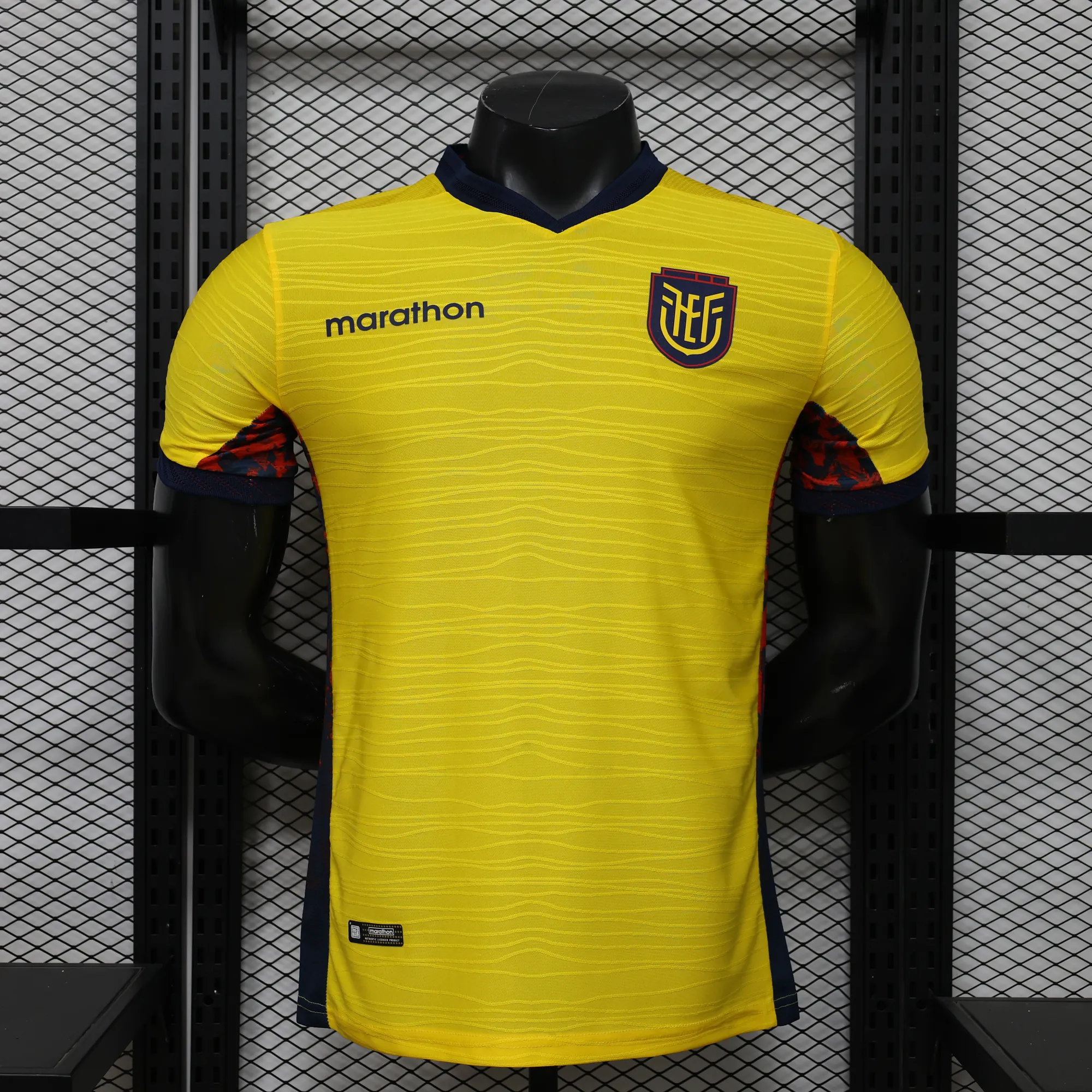 World Cup 2026 Ecuador Home Mens Yellow Kit Soccer Player Version T-Shirt AAAAJersey Supply Yupoo 10 9