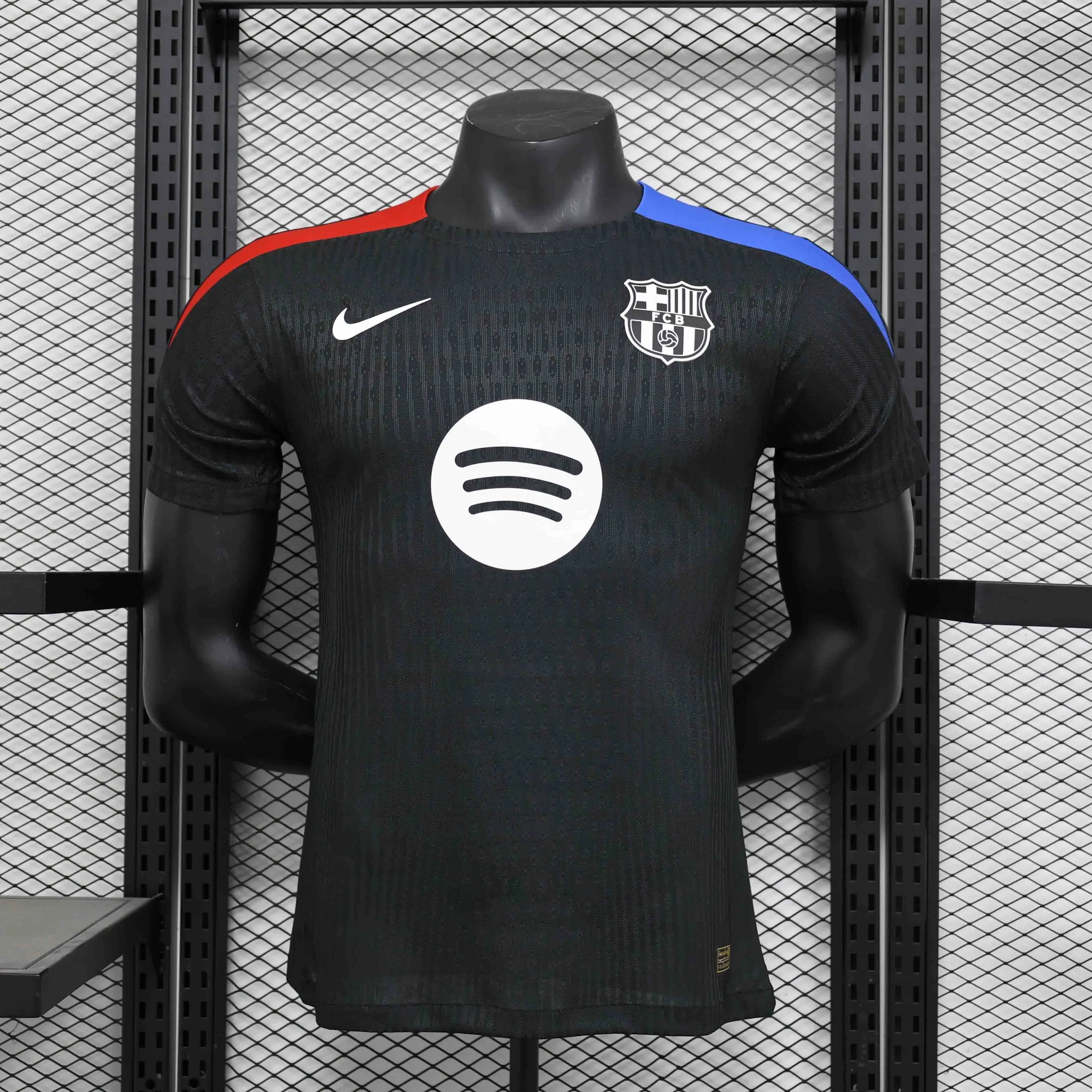 24-25 Barcelona Pre-Match Kit Player Version Shirt AAAAJersey Supplier Yupoo 4