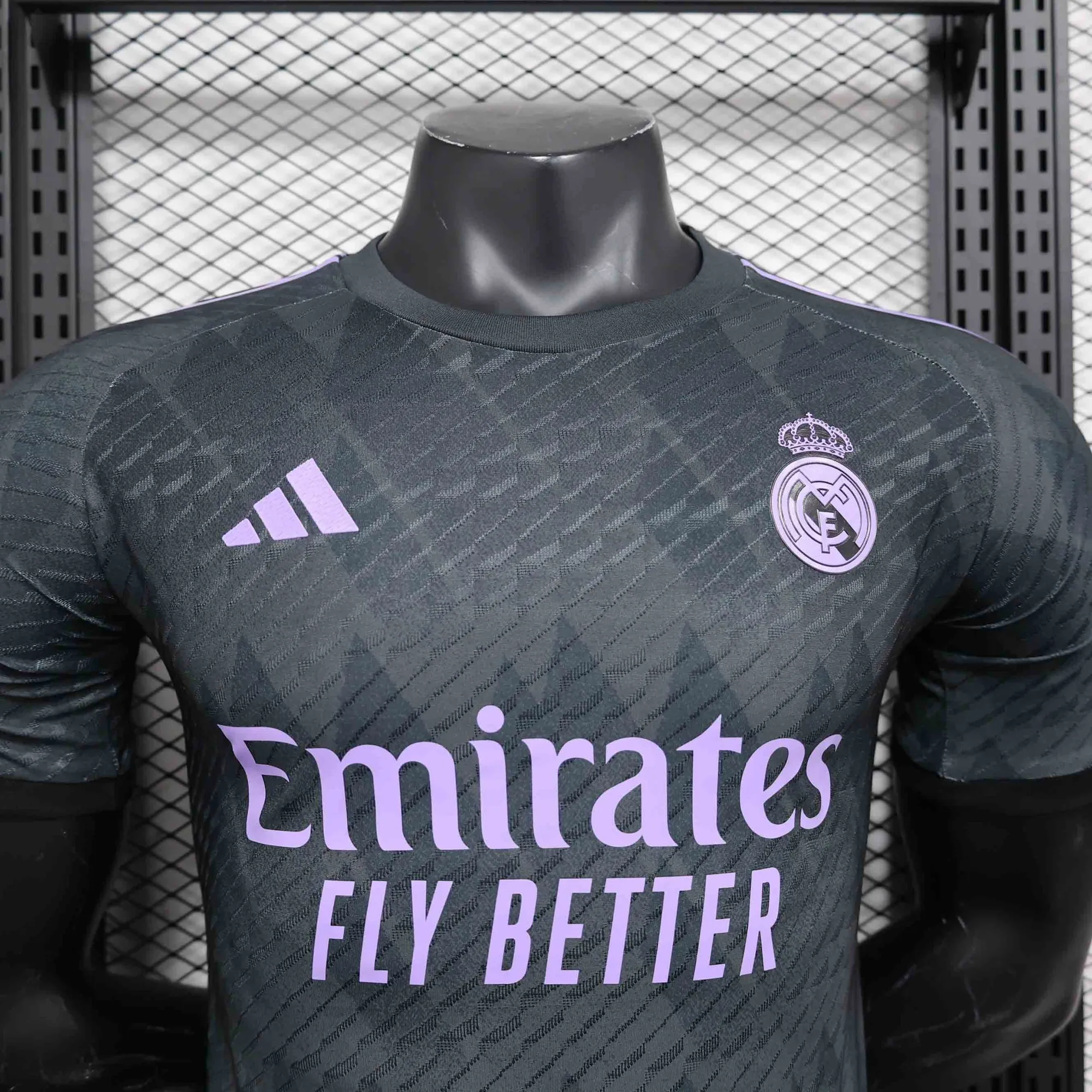 24-25 Real Madrid Special Edition Black Kit Player Version Shirt Football AAAAJersey Supplier 4