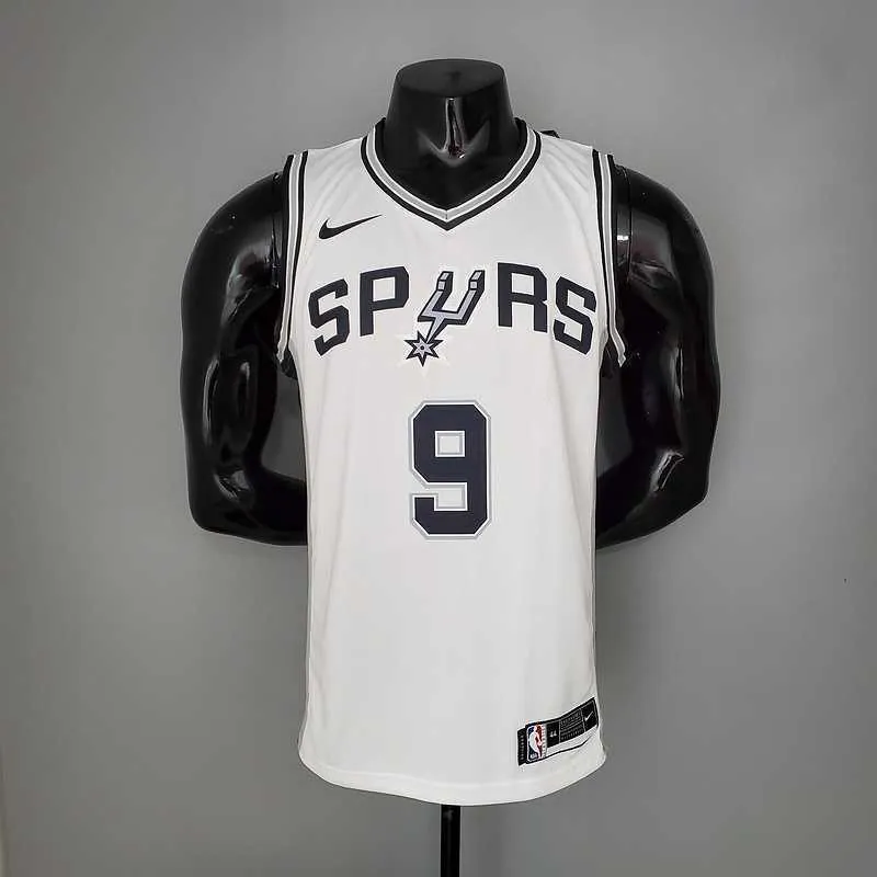 PARKER#9 Spurs White 9
