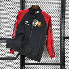 24-25 Manchester United Black&Redl Windbreaker Jacket AAAAJersey Supplier Yupoo 5