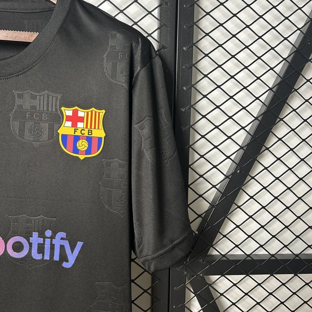 25-26 Barcelona Black Special Edition Shirt Soccer Uniform AAAAJersey Wholesale Yupoo 7