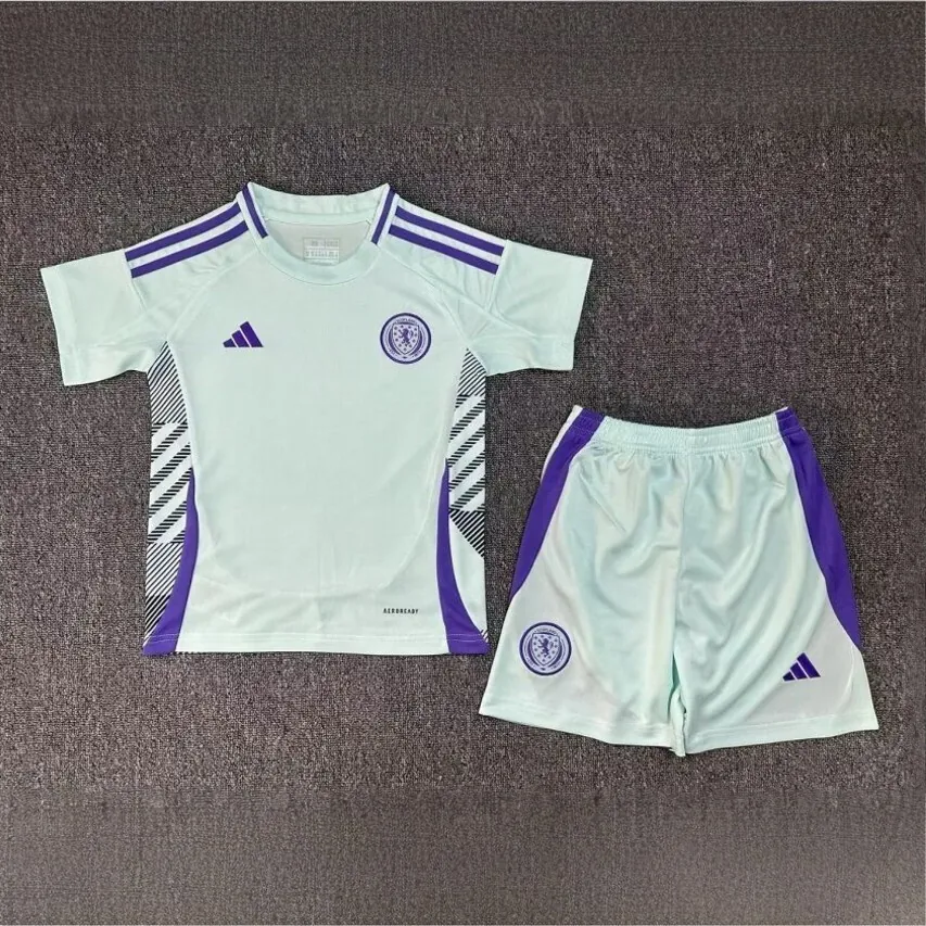 2024 Scotland Away Kid Kits Children Sets Football AAAAJersey Yupoo 2