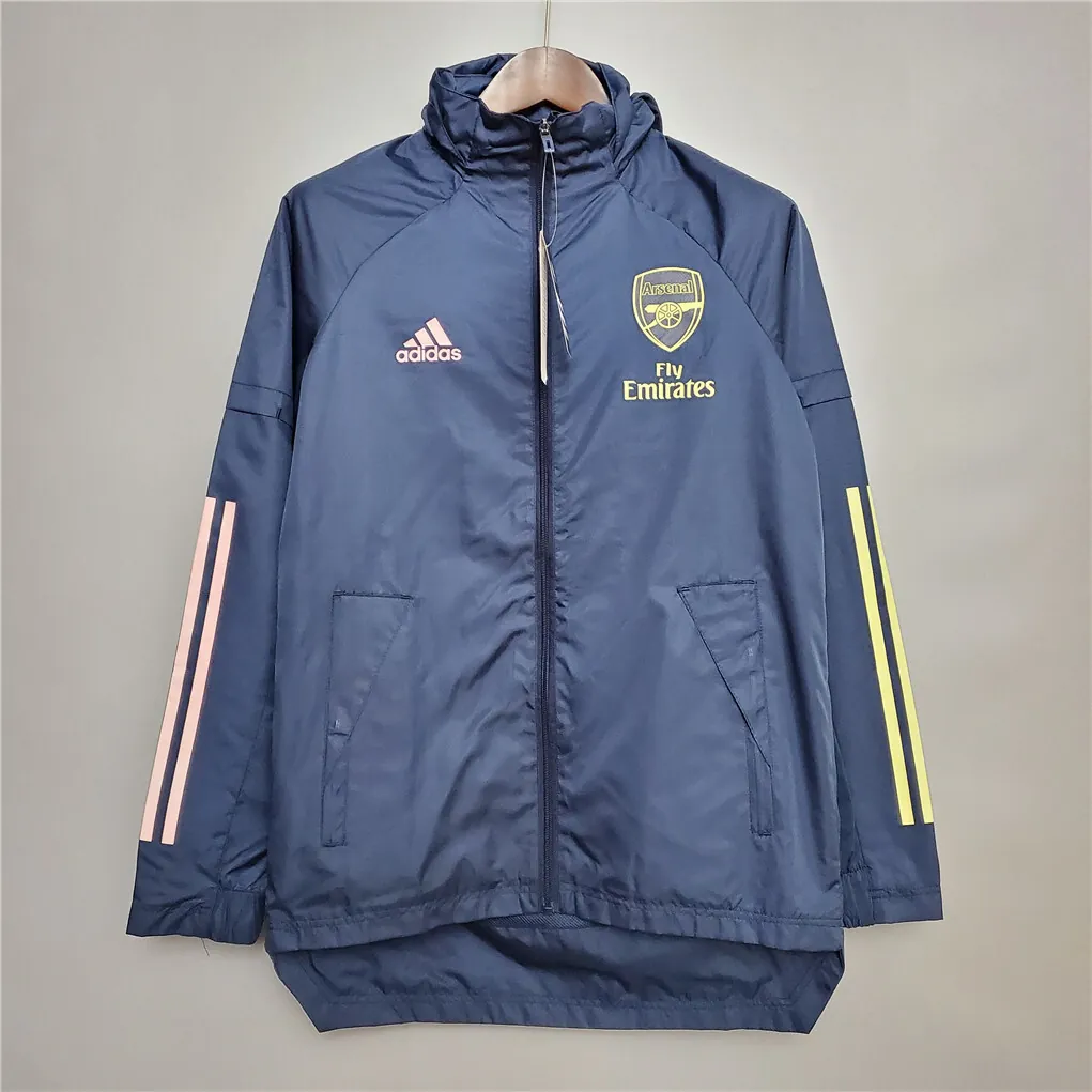 20-21 Arsenal royal blue windbreaker 8