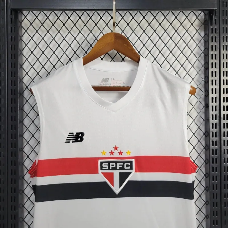 24-25 Sao Paulo Home Vest Uniform Football AAAAJersey Supplier 6