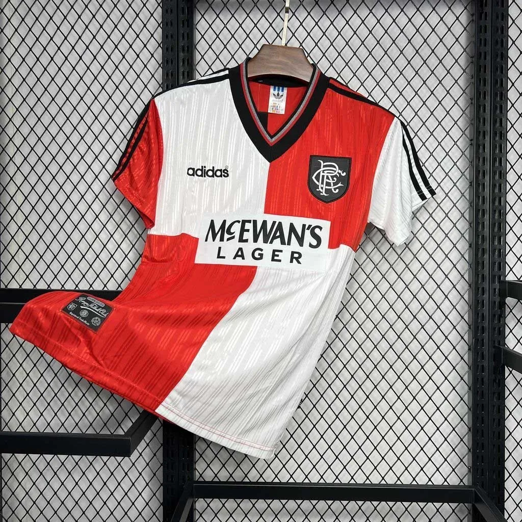 95-96 Rangers Away Retro Kit Vintage Shirt Sport AAAAJersey Yupoo 7