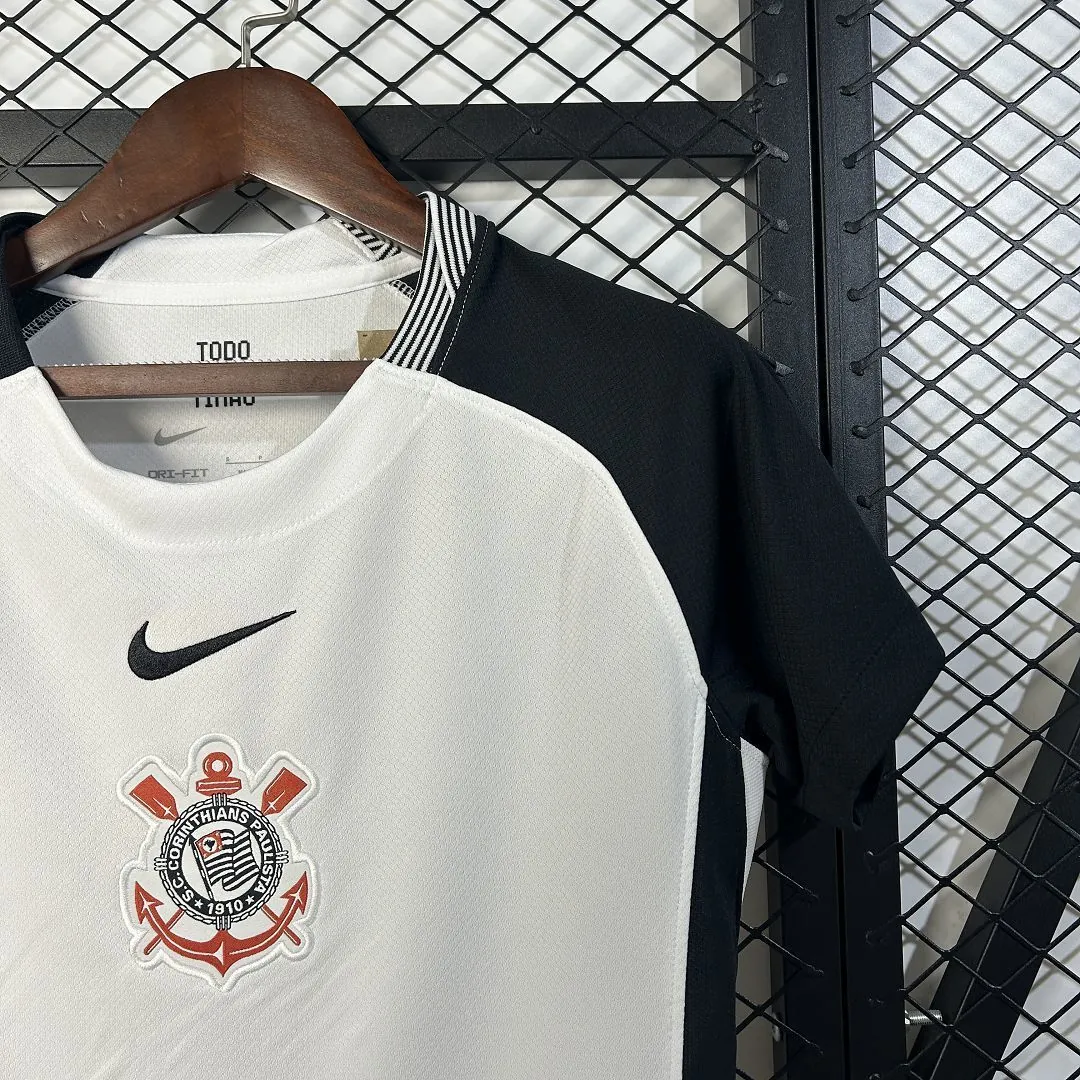 25-26 Corinthians Home Women Shirt Lady Uniform Soccer AAAAJersey Yupoo 4