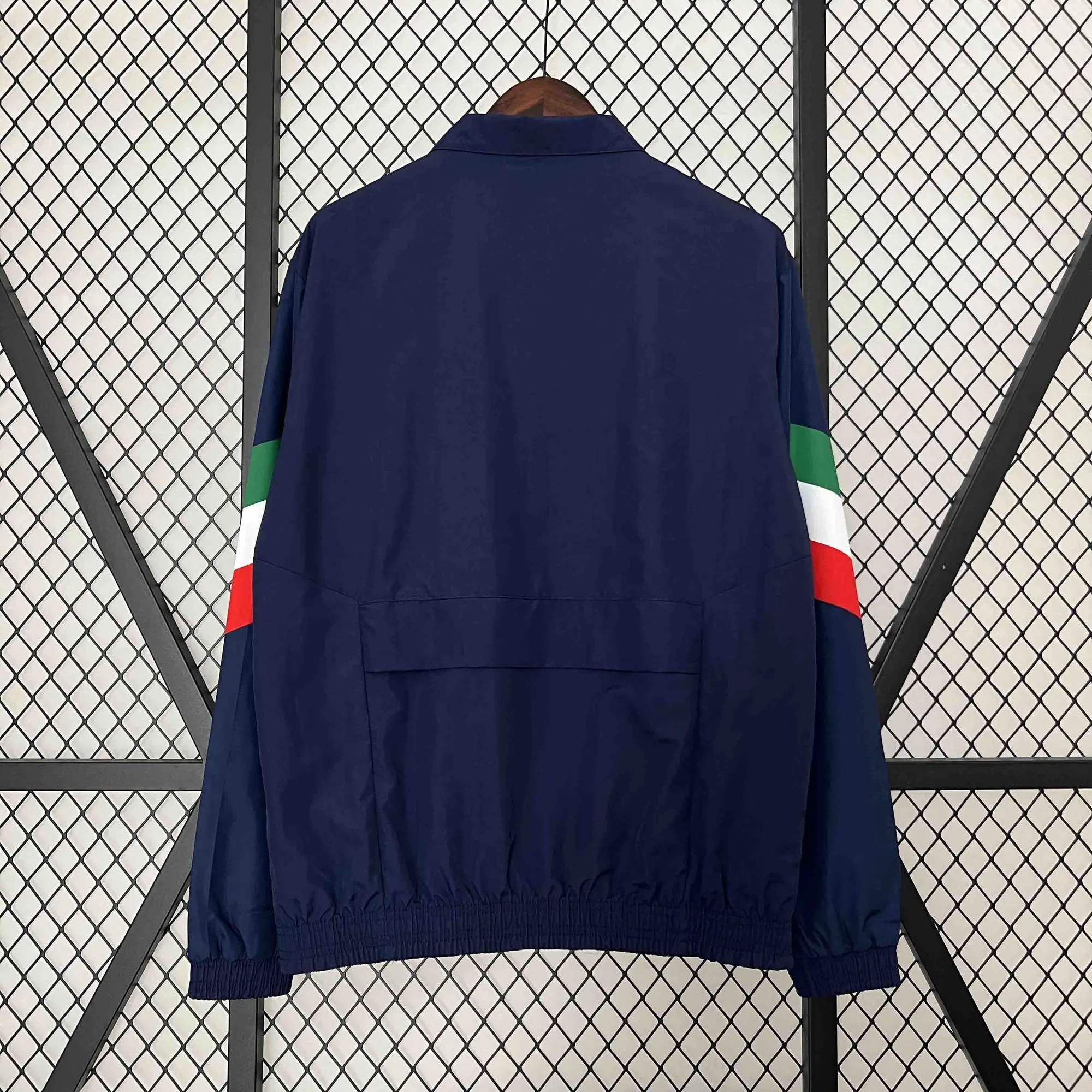 2024 Italy Navy Training Windbreaker Jacket Sport AAAAJersey Yupoo 4