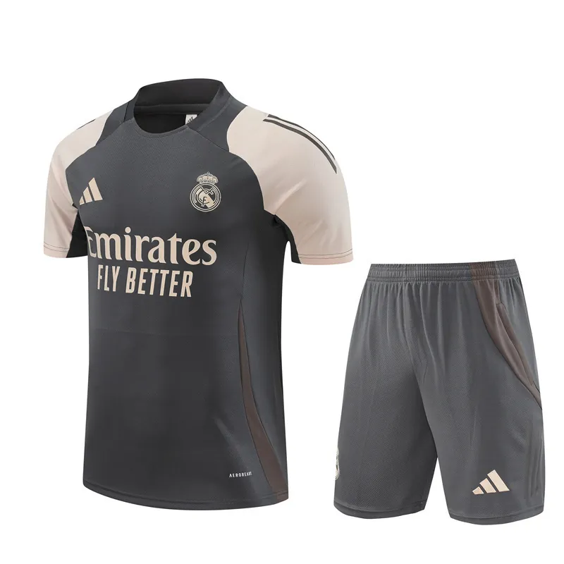 24-25 Real Madrid Training Soccer Jerseys Football Shirts 4