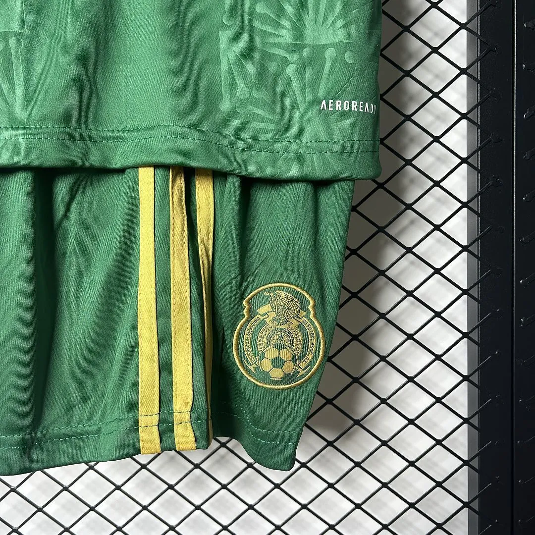 2025 Mexico Gold Cup Kid Kits Green Special Edition Youth Apparels AAAAJersey Supply Yupoo 7