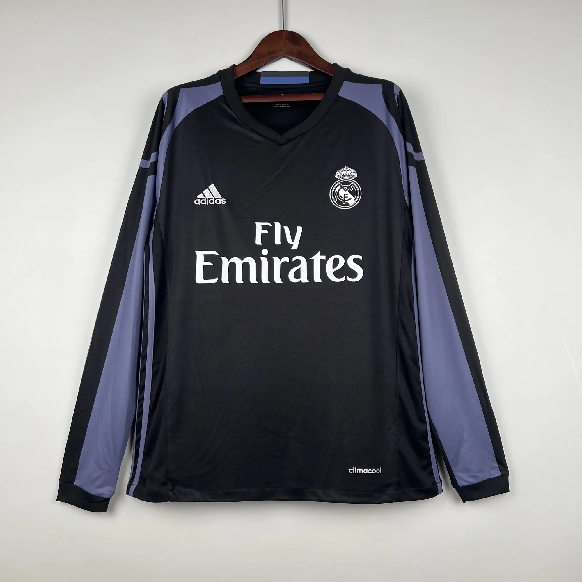 16-17 Real Madrid Retro Long Sleeve Third Away S-XXL 9