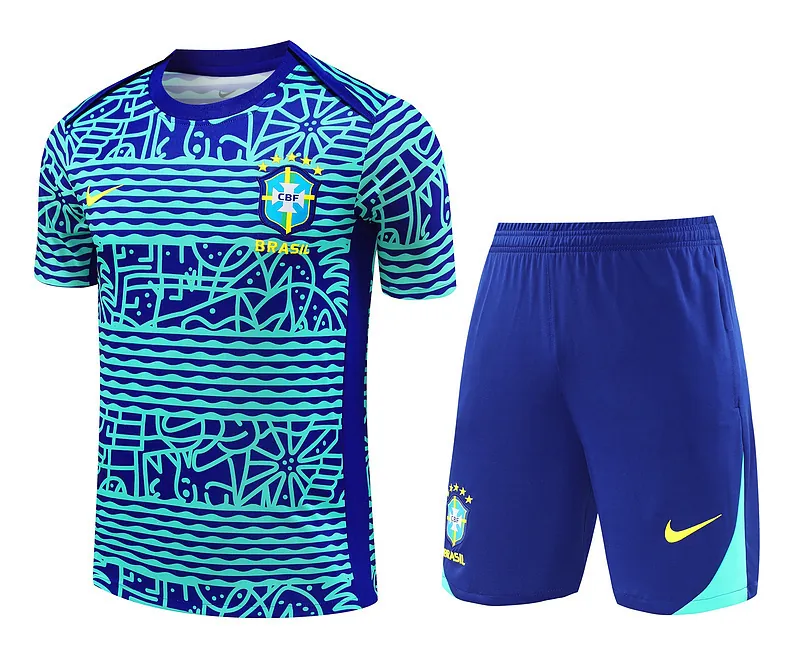 2024 Brazil Training Soccer Jerseys Football Shirts 3