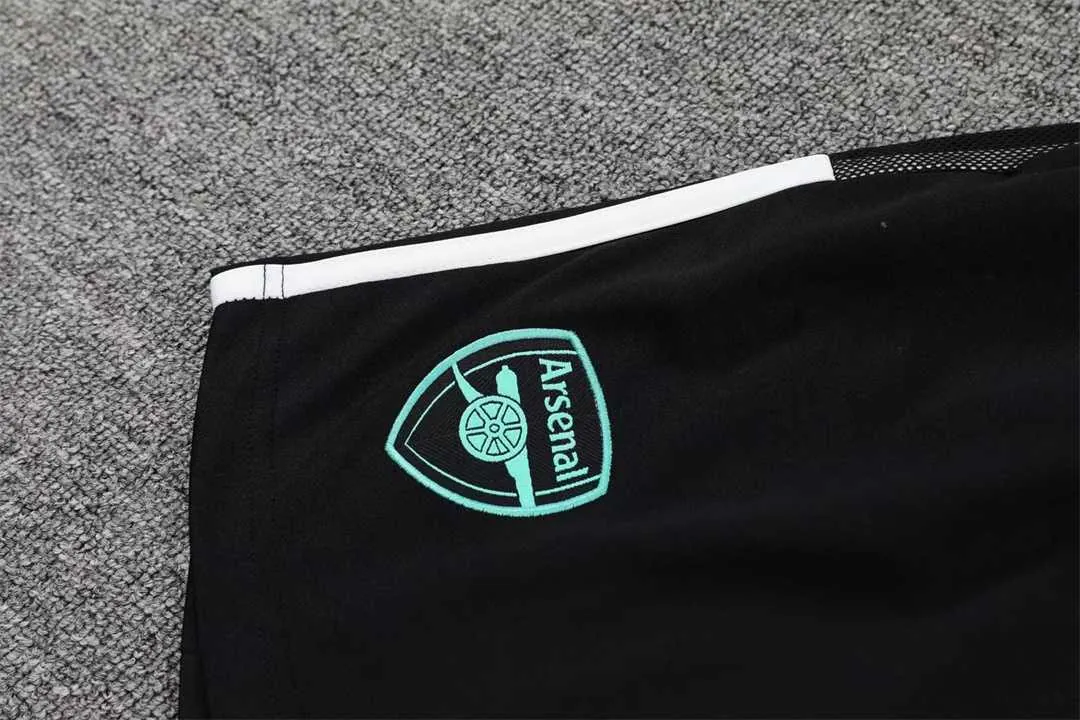 21-22 Arsenal vest training suit kit green 5