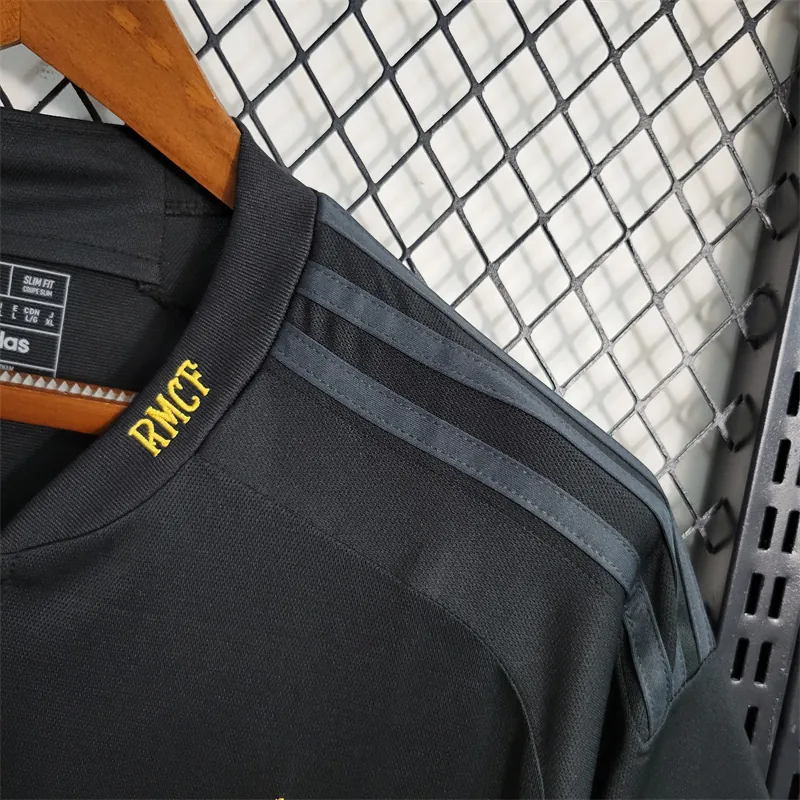 23-24 Real Madrid Third Kit Black Shirt Soccer Jerseys Yupoo 1