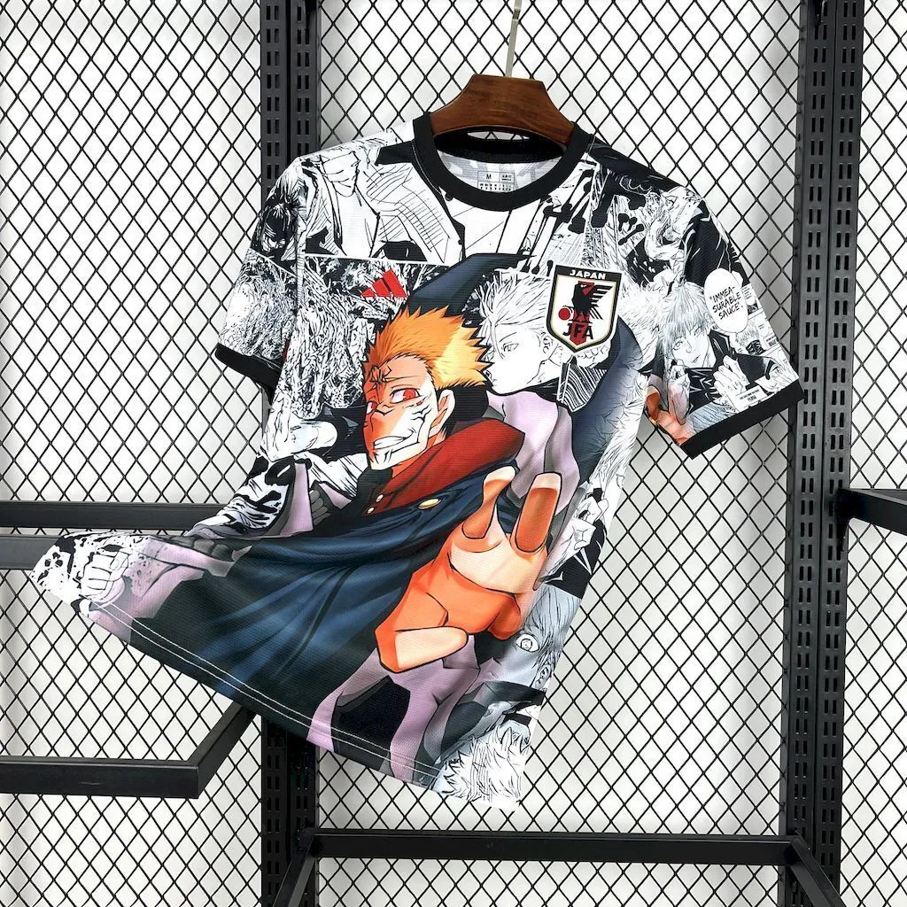 2025 Japan Jujutsu Kaisen Special Edition Shirt Football T-Shirt AAAAJersey Dropship Yupoo 5