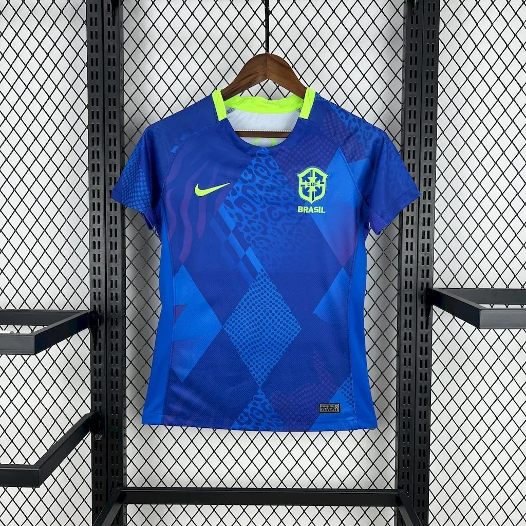 2025 Brazil Away Women Shirt Lady Tee AAAAJersey Supply Yupoo 5