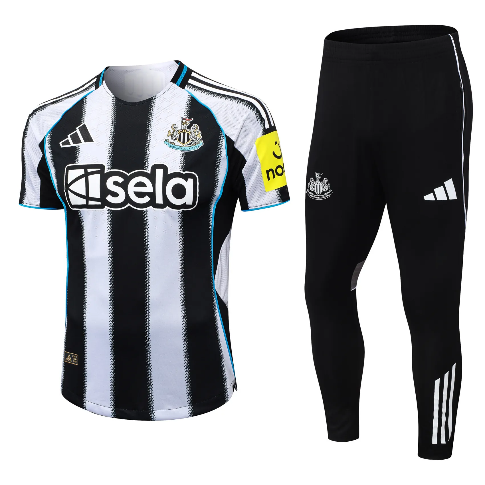 25-26 Newcastle United Home Player Version Training Kits Football Tracksuits 3