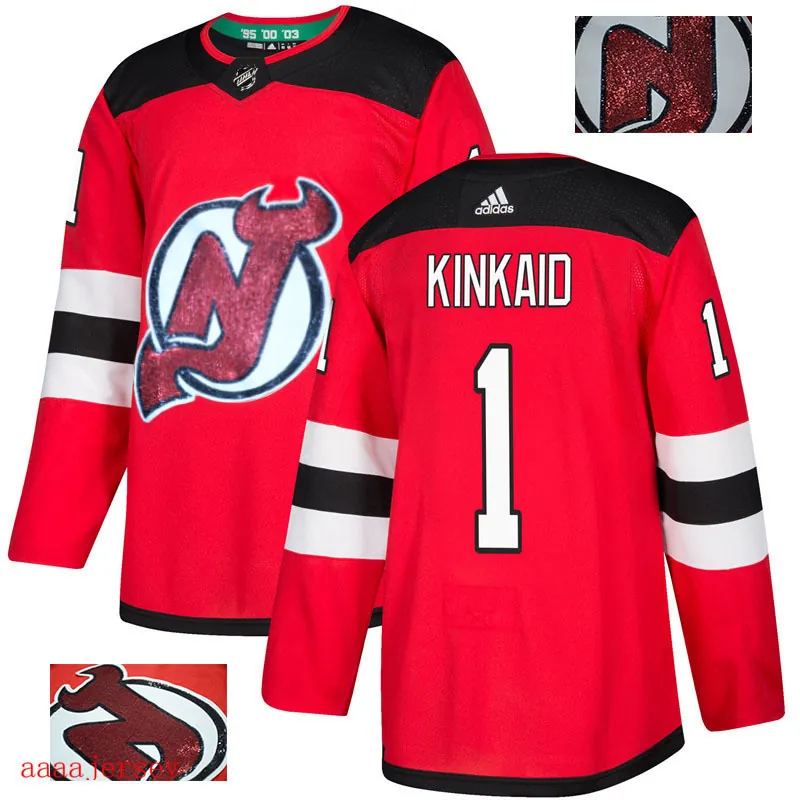2018 New Jersey Devils Ice Hockey jersey M-3XL 新泽西魔鬼队时尚亮片款冰球服 17