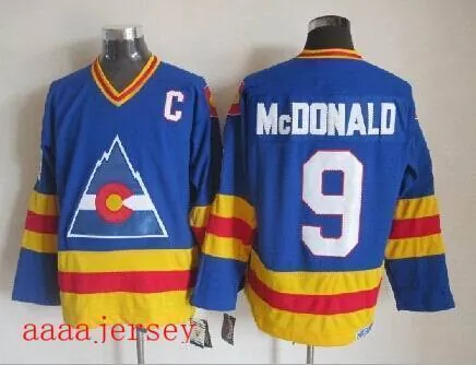Colorado Avalanche retro ice hockey jersey M-3XL 科罗拉多雪崩队复古冰球服 3