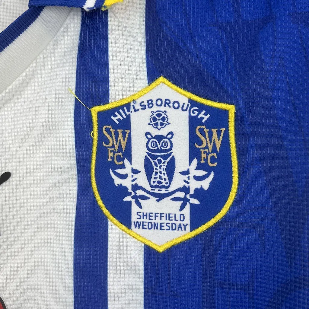 97-98 Sheffield Wednesday Retro Kit Vintage Shirt AAAAJersey Supply Yupoo 1