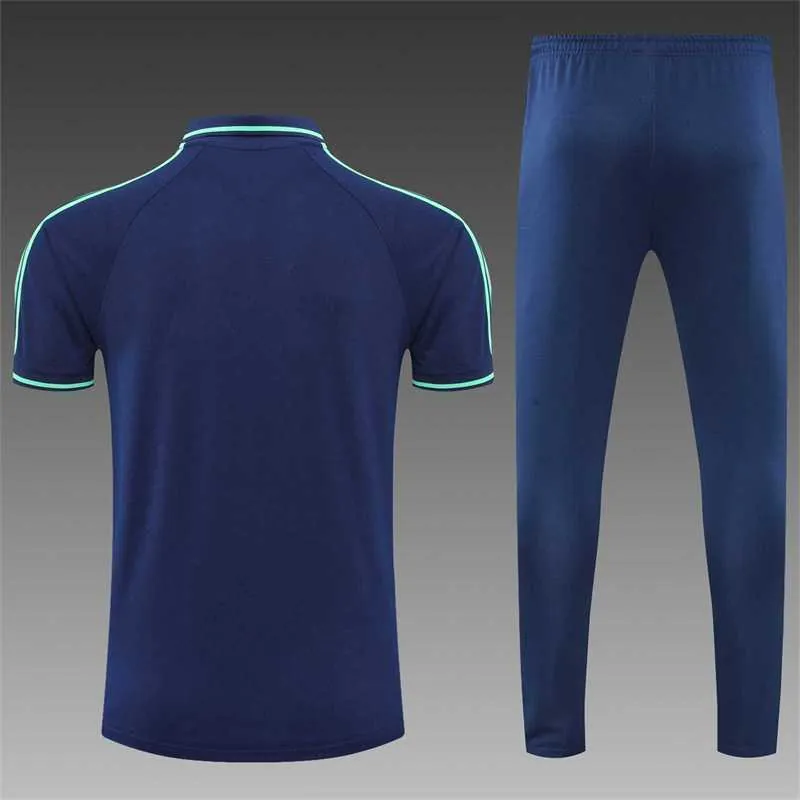 Polo Arsenal sapphire blue with red border 8
