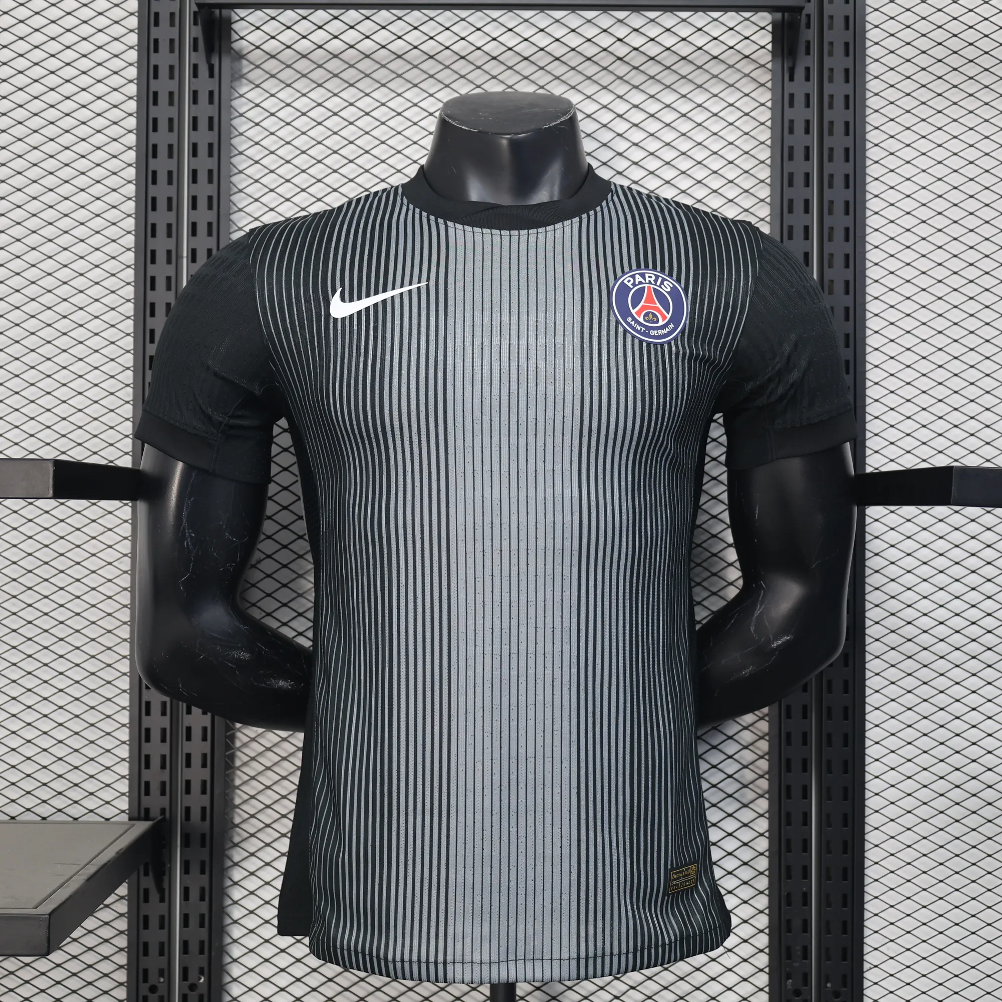 25-26 PSG Black Goalkeeper Kit Player Version Shirt AAAAJersey Supply Yupoo 10