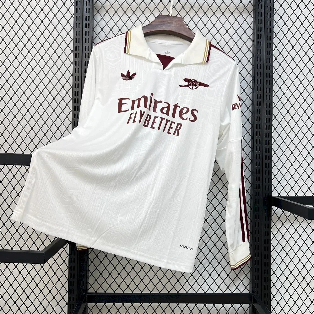 25-26 Arsenal Third Kit Football T-Shirt POLO Long Sleeve AAAAJersey Yupoo 3