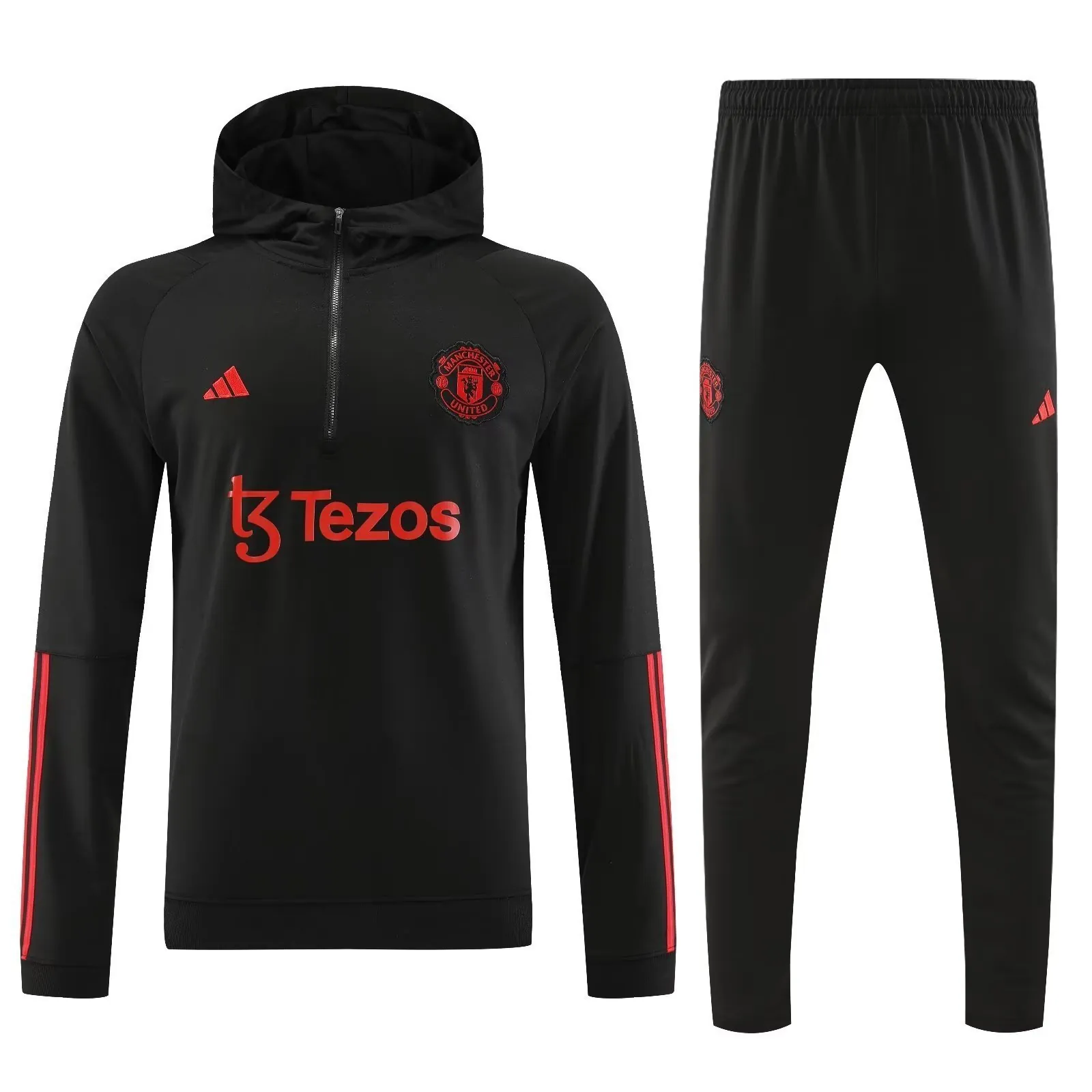 23-24 Manchester United Hoodie Long Sleeve Training Suit Yupoo 3