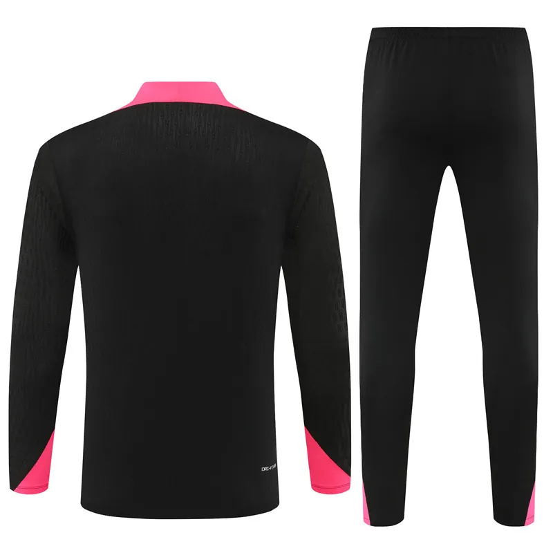 24-25 Chelsea Long Sleeve Tracksuit Black Training Suits Football Replicas Yupoo 2