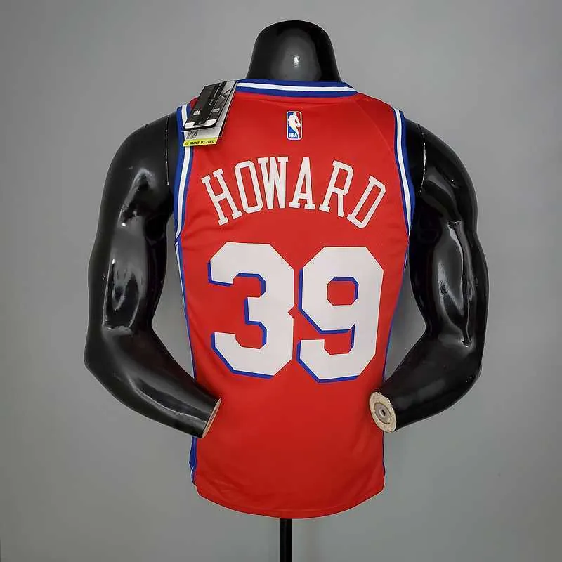 2021 HOWARD#39 76ers Jordan Themed Red 4