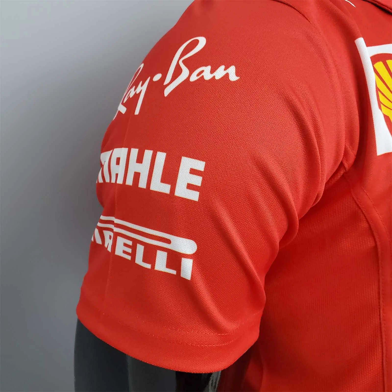 F1 Formula One; Ferrari racing suit Polo red 9