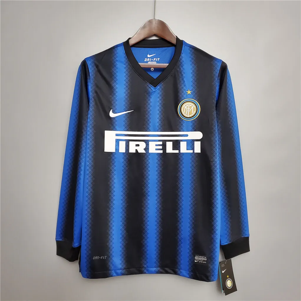 10-11 Inter Milan home long-sleeved 10