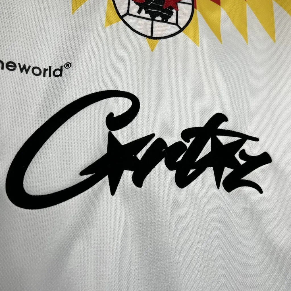 95-96 Club America White Retro Corteiz Special Kit Vintage Shirt Soccer AAAAJersey Yupoo 3