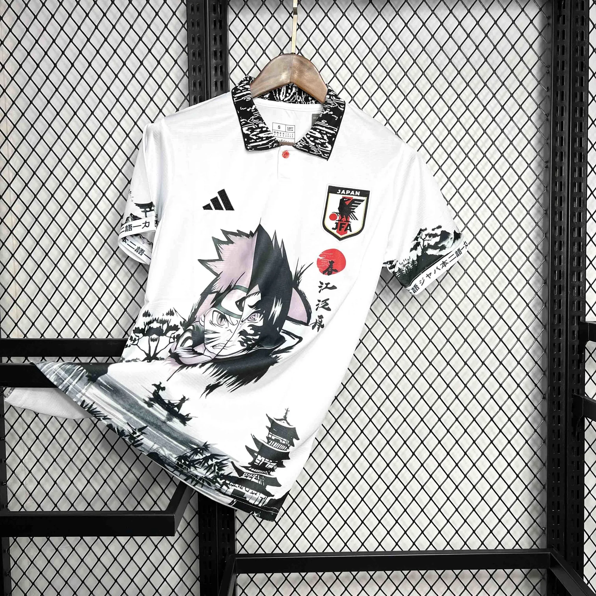 2024 Japan Sasuke Uchiha Anime Special Edition Kit Soccer Uniform AAAAJersey Dropshiping Yupoo 1